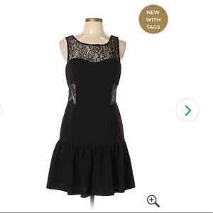 BCBGGenaration Flirty Black Dress Size 12